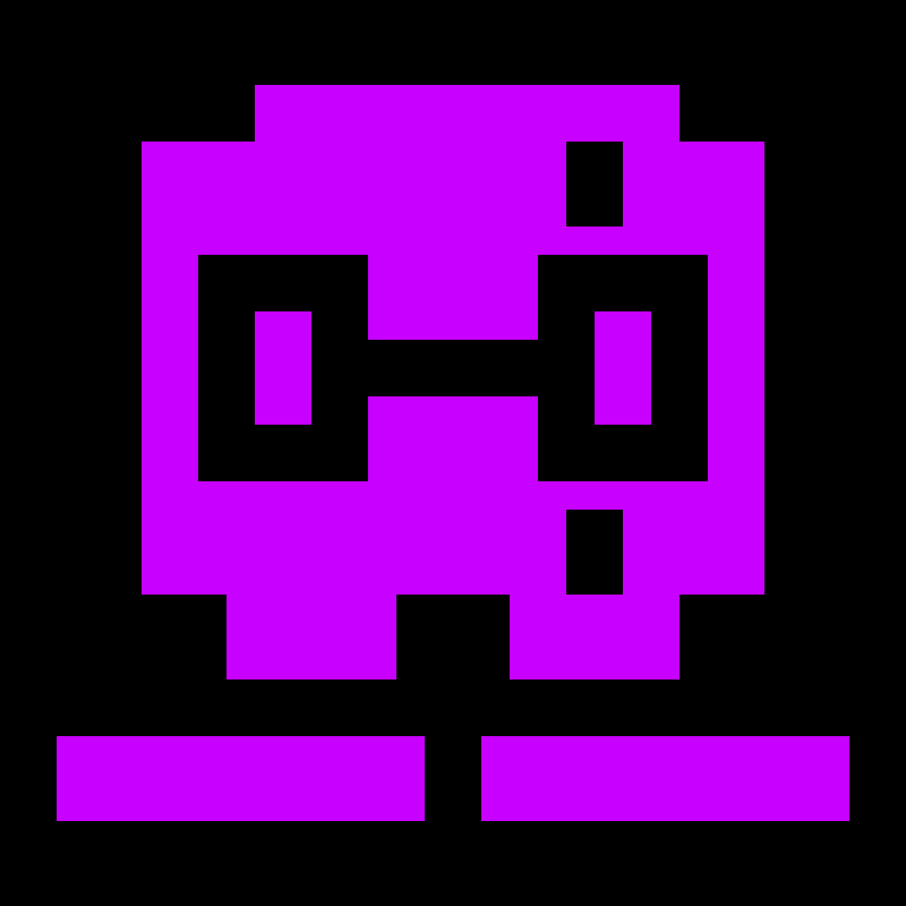 Little Invader - Dark Blue 2