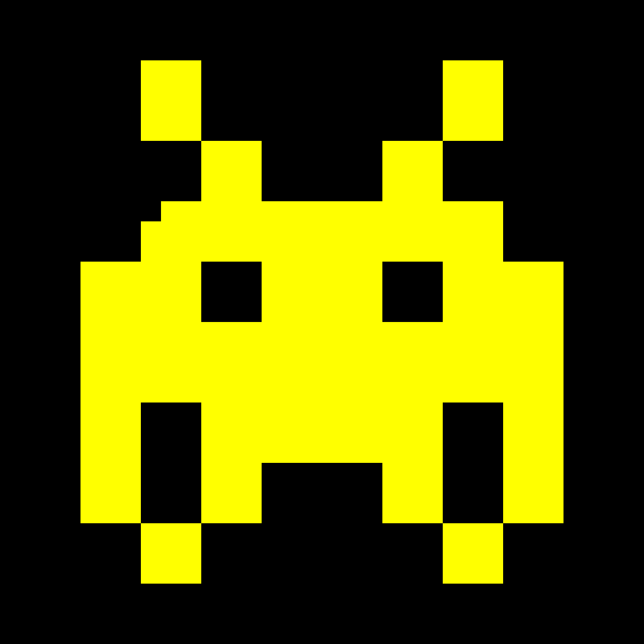 Little Invader - Cyan 3